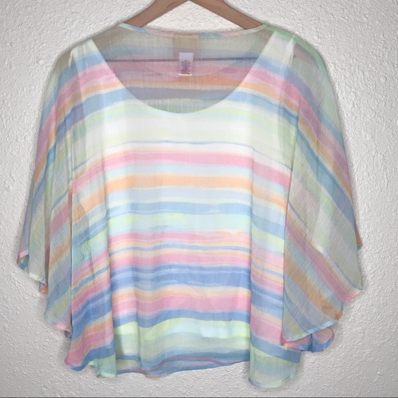 Ruby Rd Pastel Blouse - Picture 2 of 3